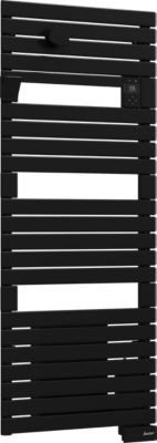 Sèche-serviettes électrique noir + soufflerie 1750W, Sauter Asama II