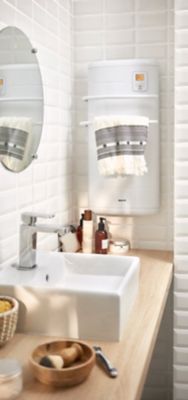 Sèche-serviette pour salle de bain rétro  Soufflant salle de bain,  Radiateur, Sèche serviette