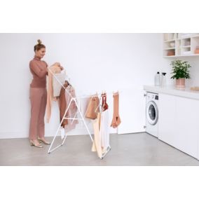 Séchoir à linge Hangon blanc 20 m Brabantia