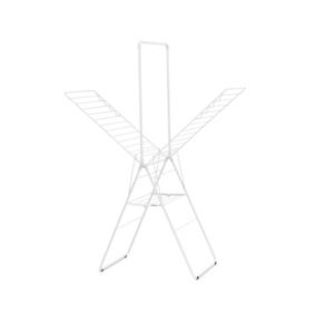 Séchoir à linge Hangon blanc 25 m + cintres Brabantia