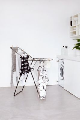 Séchoir à linge Hangon noir mat 15 m Brabantia
