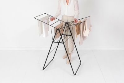 Séchoir à linge Hangon noir mat 15 m Brabantia