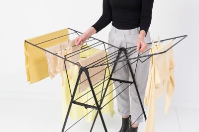 Séchoir à linge Hangon noir mat 15 m Brabantia