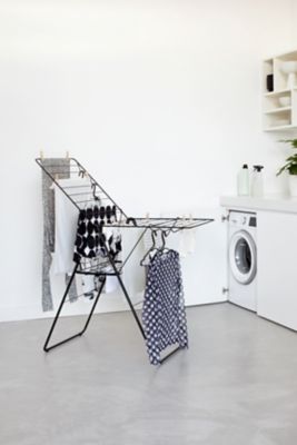 Séchoir à linge Hangon noir mat 20 m Brabantia