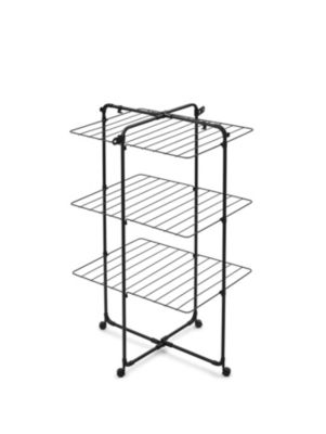 Séchoir à linge Hangon Tower noir 23 m Brabantia
