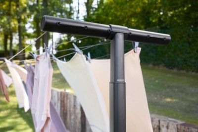Séchoir à linge Hangout noir 50 m Brabantia