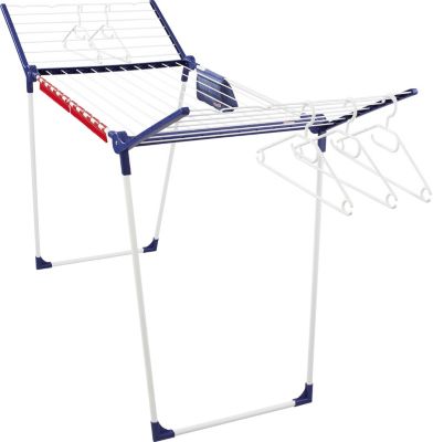 Séchoir à linge sur pied 20 m avec accessoires, Leifheit Pegasus 200 Solid Comfort