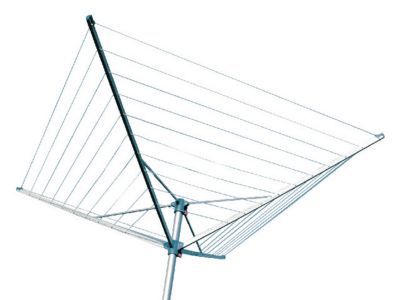 Séchoir parapluie à hauteur réglable 60m Diall