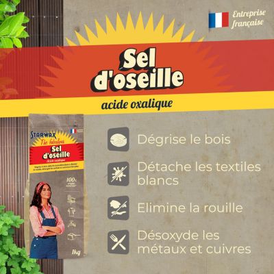 Sel d'oseille Starwax The fabulous 1kg