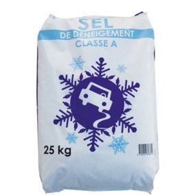 Sel de déneigement classe A en sac de 25kg