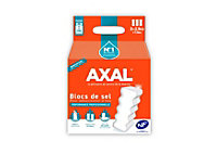 Sel pour adoucisseur Axal, lot de 3 x 2.5 kg