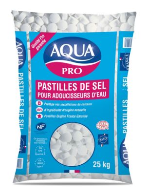 Sel pour adoucisseur d'eau Aqua Pro 25kg