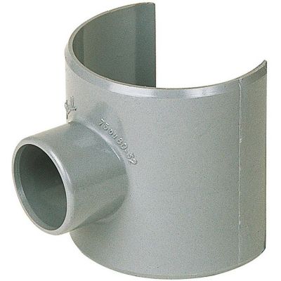 Selle de raccordement PVC gris - Femelle Diamètre 80 - 40 mm - Nicoll ...