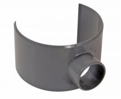 Selle de raccordement PVC gris - Femelle Diamètre 80 - 40 mm - Nicoll ...