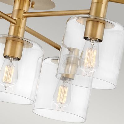 Semi-plafonnier Axel 7 lumières