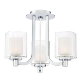 Semi-plafonnier Kolt 3 lumières