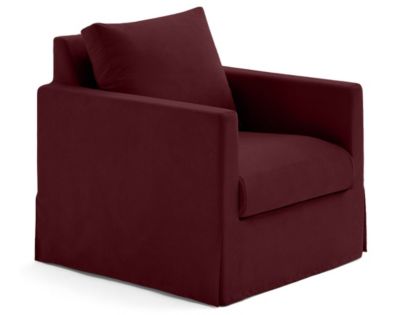 Serena - fauteuil déhoussable en tissu - Lisa Design