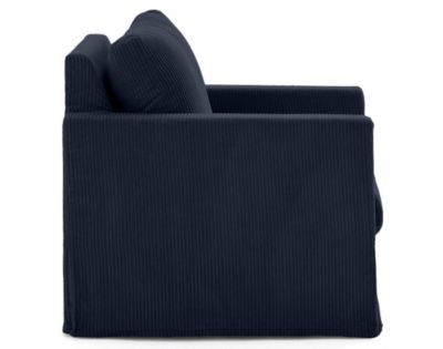 Serena - fauteuil déhoussable en velours côtelé - Lisa Design