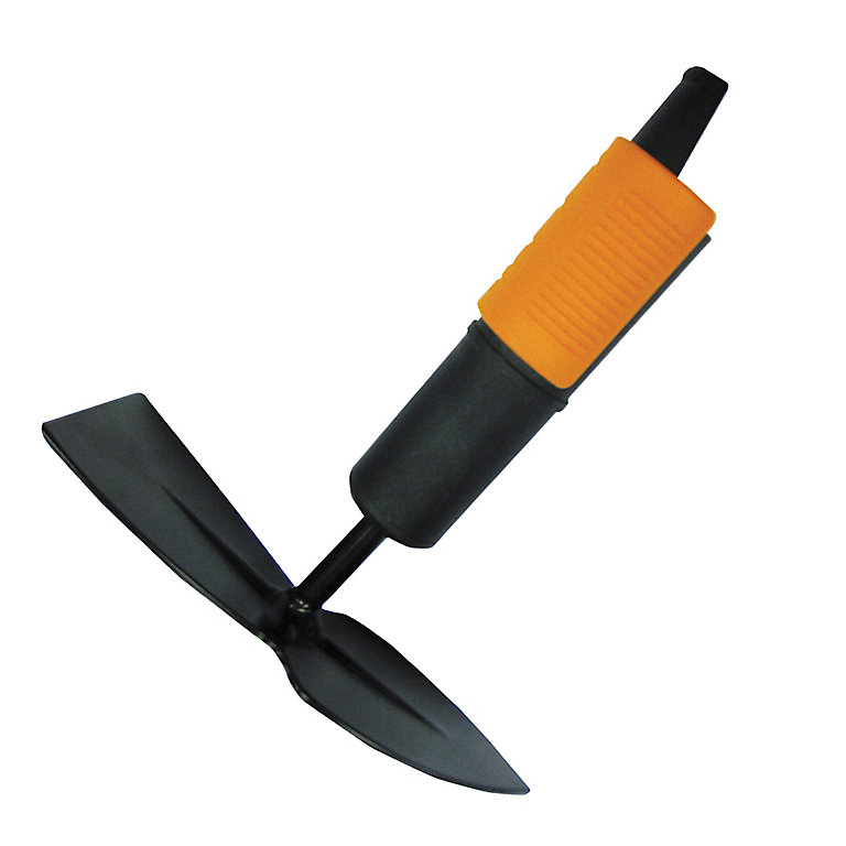 Tête doutil QuikFit Fiskars Serfouette panne et langue 1000734 Longueur: 18,5 cm Noir/Orange Tête en acier QuikFit
