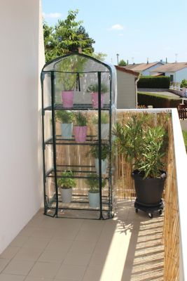 Serre balcon 4 niveaux et housse Jany