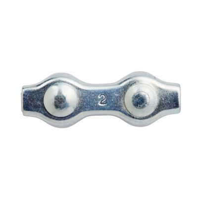 Serre-câbles plat 2 boules pour Ø. 2 mm vendu par 2