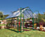 Serre de jardin en polycarbonate Balance vert 2,44 x 3,67 m Canopia by Palram