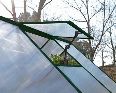 Serre de jardin en polycarbonate Balance vert 2,44 x 4,87 m Canopia by Palram