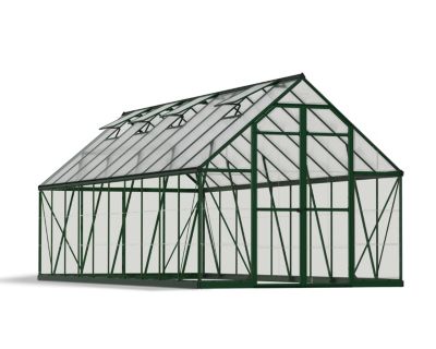 Serre de jardin en polycarbonate Balance vert 2,44 x 6,07 m Canopia by Palram