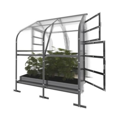 Serre de jardin KLASIKA DROP 5m2, 2,5m x 2m, 6 mm avec revêtement en polycarbonate