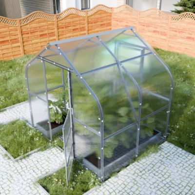 Serre de jardin KLASIKA DROP 5m2, 2,5m x 2m, 6 mm avec revêtement en polycarbonate