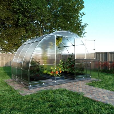Serre de jardin KLASIKA TUBE 3 x 2 m (6 m²), 4 mm avec revêtement en polycarbonate
