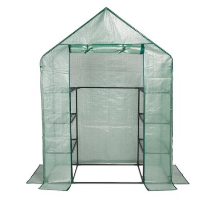 Serre de jardin souple Verve 1m² L.145 x l.75 x H.200 cm