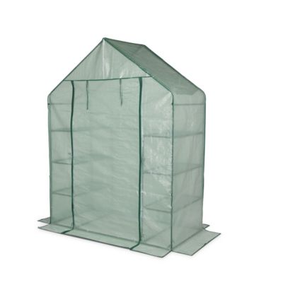 Serre de jardin souple Verve 1m² L.145 x l.75 x H.200 cm