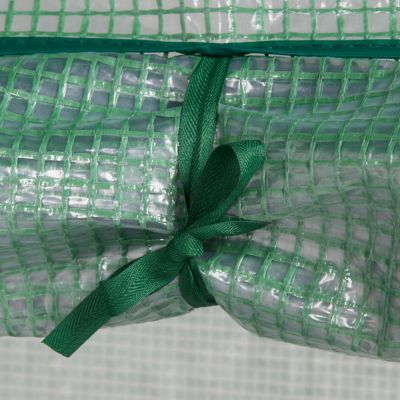 Serre de jardin souple Verve 1m² L.145 x l.75 x H.200 cm