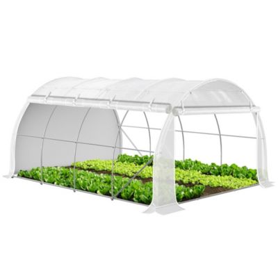 Serre de jardin Toute Saison 12m2 avec portes laterales VOUNOT
