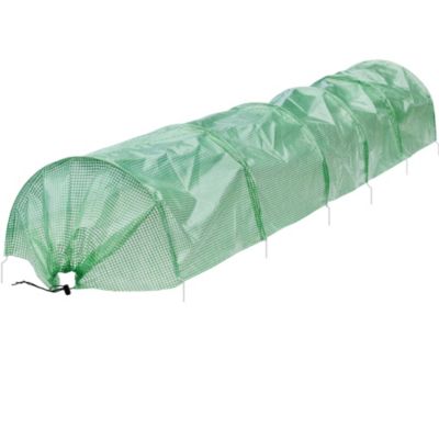 Tunnel De Culture 3 Mètres En Micro-maille PE – Protection Plantes Contre Gel, Insectes, Pour Légumes, Herbes, Fleurs - 5