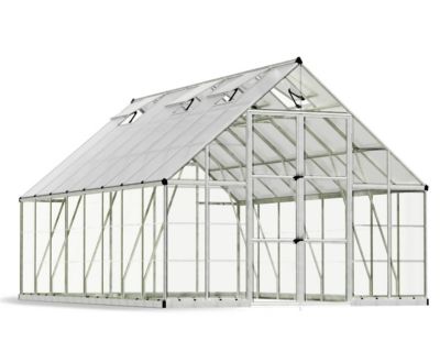 Serre en aluminium et polucarbonate Palram Canopia Balance argent 22m²