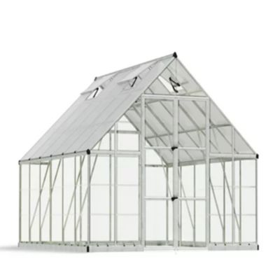 Serre en aluminium et polycarbonate Palram Canopia Balance argent 11.1m²