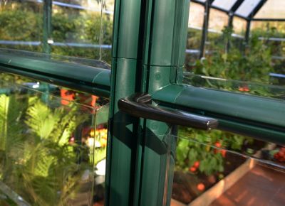 Serre en pvc et polycarbonate Palram Canopia Grand Gardener vert 8 x 12 m