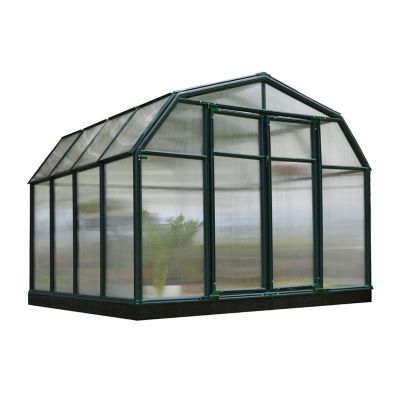 Serre en pvc et polycarbonate Palram Canopia Hobby Gardener vert 8 x 8 m