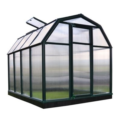 Serre en pvc et polycarbonate Palram Canopia Rion Ecogrow vert 6 x 6 m