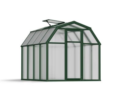 Serre en pvc et polycarbonate Palram Canopia Rion Ecogrow vert 6 x 8 m