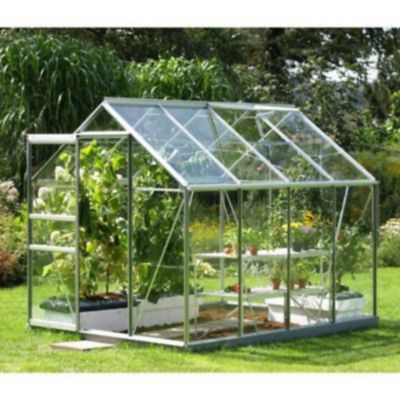 Serre en verre Venus 5000 5m² + base