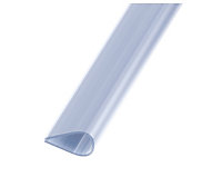 Serre feuillet PVC transparent 15 mm, 2 m