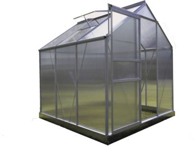 Serre jardin polycarbonate "Diamant 66" + Base  3,61m²