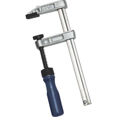 Serre-joint professionnel 50 x 150 mm Brüder Mannesmann 90400 - glissière acier DIN 5117