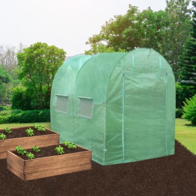 Serre Polytunnel 25mm 3m x 2m avec Etageres