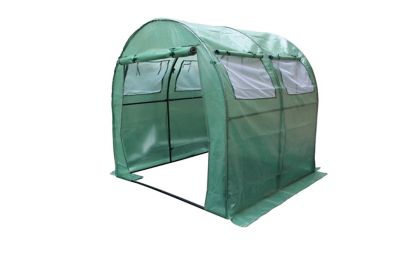 Serre tunnel souple 4m², L.200xH.200 cm