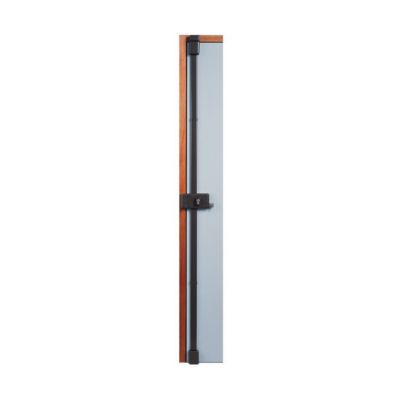Serrure 3 points profil européen horizontale fouillot V5 marron droite - VACHETTE - 16587000