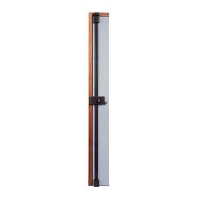 Serrure 3 points profil européen verticale fouillot V5 marron droite - VACHETTE - 16577000